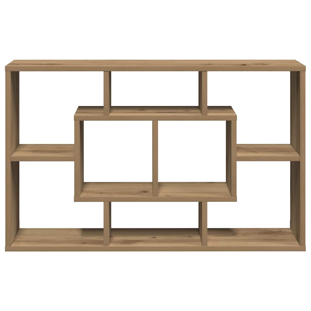 vidaXL Raft de perete, stejar artizanal, 85x16x52,5 cm, lemn prelucrat