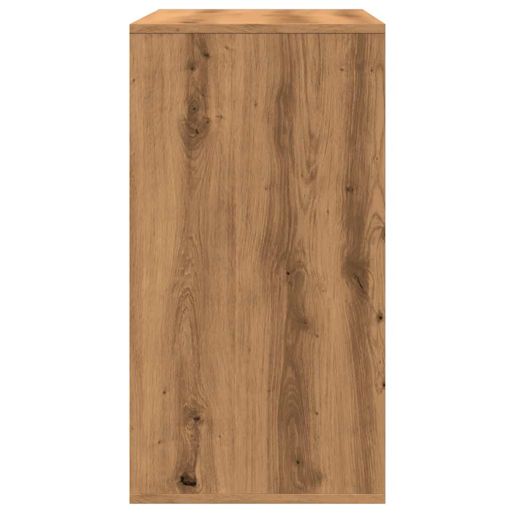 vidaXL Dulap de cosmetice Artisan Stejar 80x40x75 cm Lemn prelucrat vidaXL Dulap de cosmetice Artisan Stejar 80x40x75 cm Lemn prelucrat