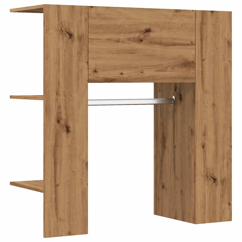 vidaXL Dulap pentru hol Stejar Artizanal 97,5x37x99 cm Lemn prelucrat vidaXL Dulap pentru hol Stejar Artizanal 97,5x37x99 cm Lemn prelucrat