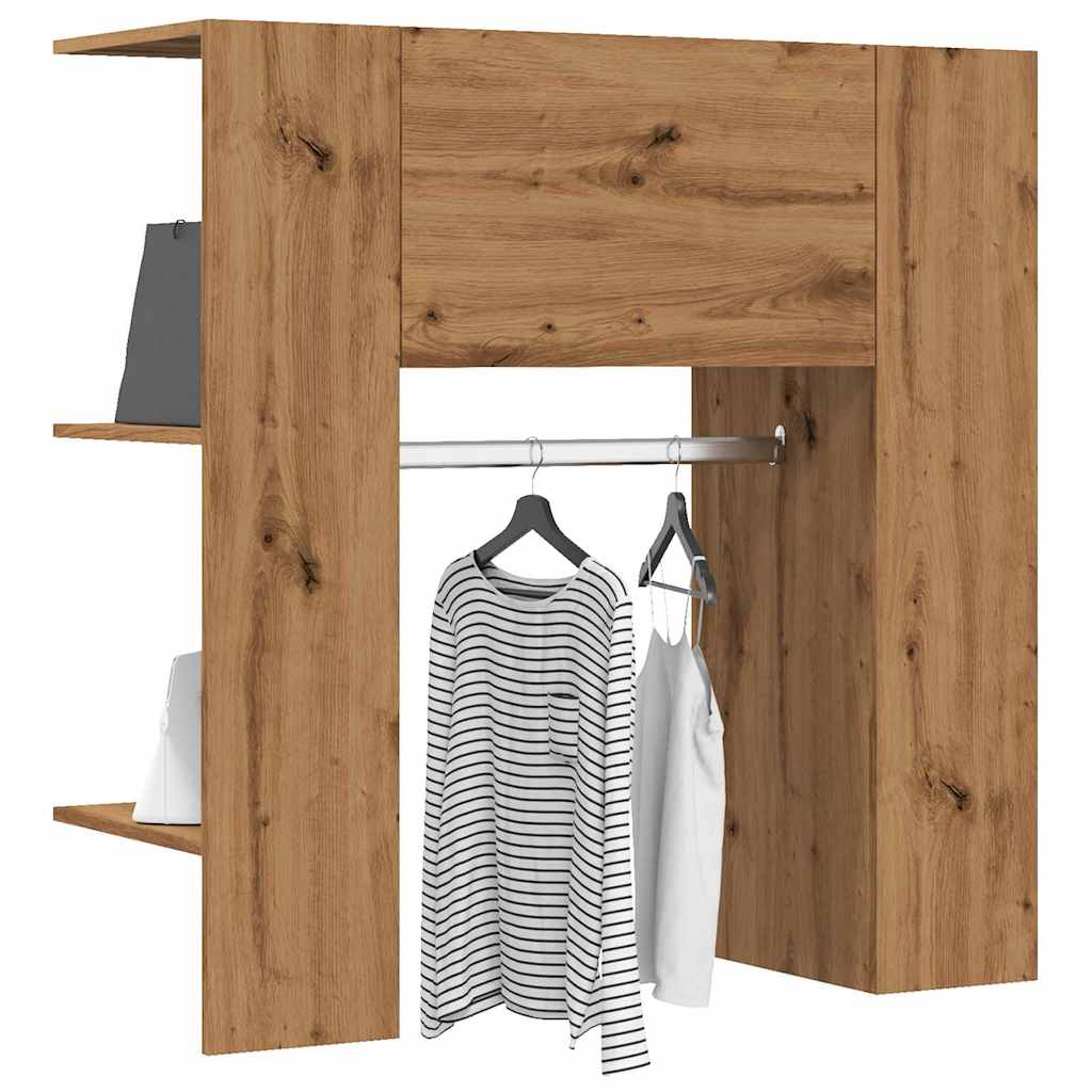 vidaXL Dulap pentru hol Stejar Artizanal 97,5x37x99 cm Lemn prelucrat vidaXL Dulap pentru hol Stejar Artizanal 97,5x37x99 cm Lemn prelucrat