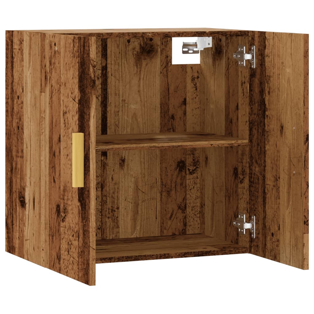 vidaXL Dulap de perete, lemn învechit, 60x31x60 cm, lemn prelucrat