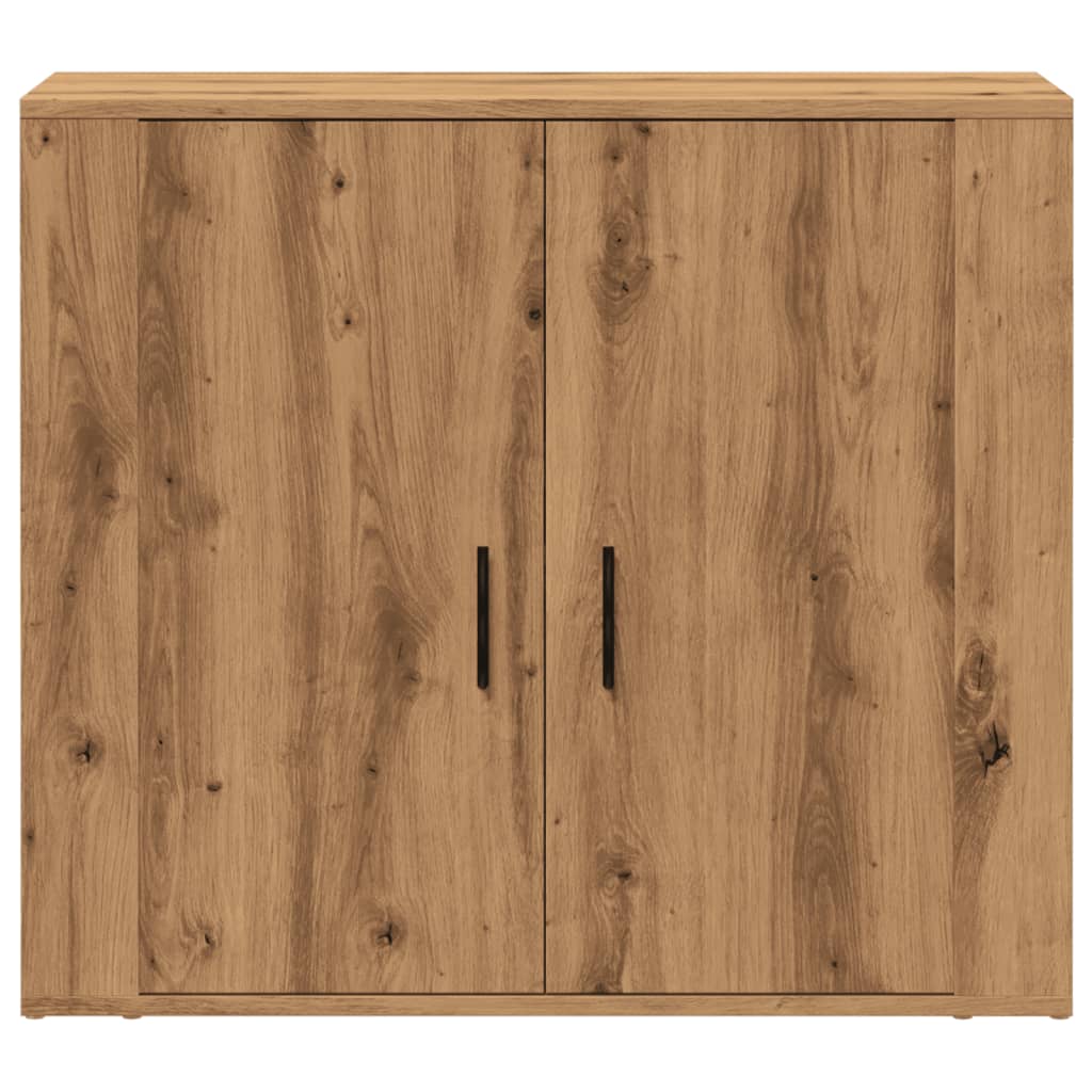 vidaXL Dulap, stejar artizanal, 80x33x70 cm, lemn prelucrat