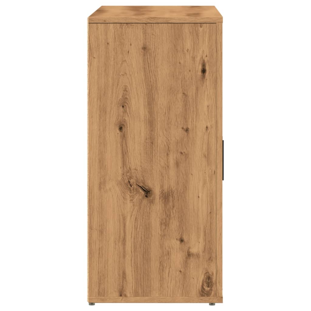 vidaXL Dulap, stejar artizanal, 80x33x70 cm, lemn prelucrat