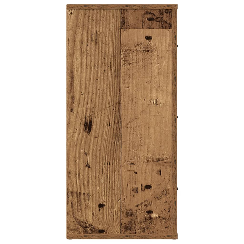 vidaXL Dulap, lemn vechi, 80x33x70 cm, lemn prelucrat