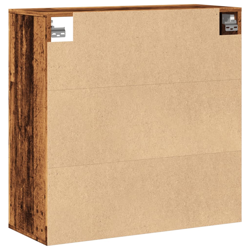 vidaXL Dulap de perete, lemn vechi, 80x33x80 cm, lemn prelucrat vidaXL Dulap de perete, lemn vechi, 80x33x80 cm, lemn prelucrat