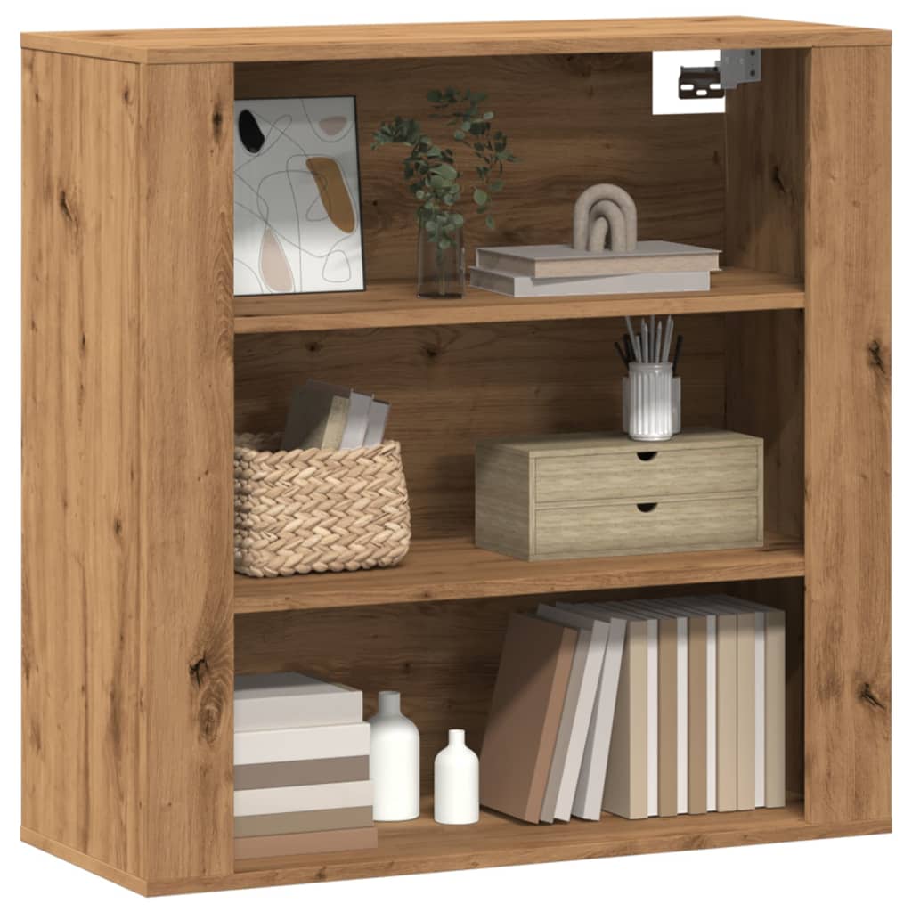 vidaXL Dulap de perete, stejar artizanal,80x33x80 cm, lemn prelucrat vidaXL Dulap de perete, stejar artizanal,80x33x80 cm, lemn prelucrat
