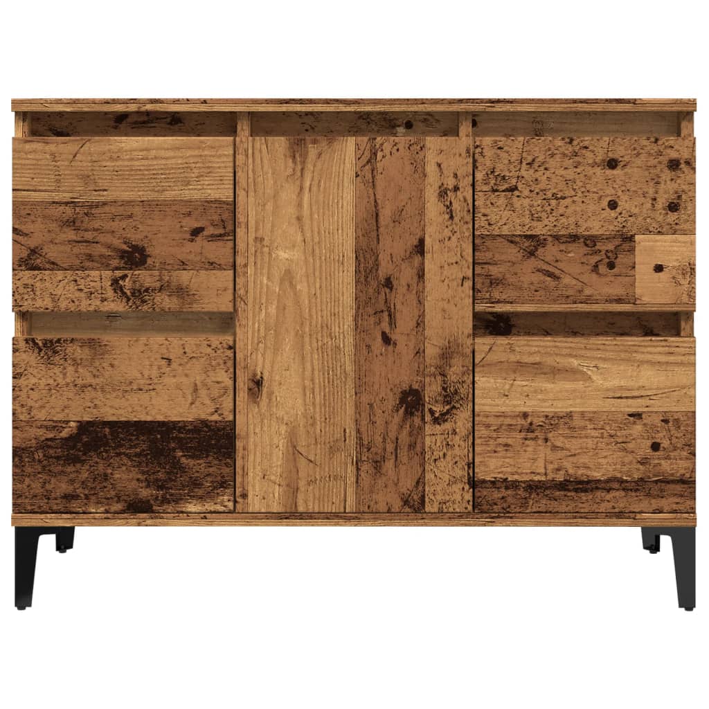 vidaXL Dulap de chiuvetă, lemn vechi, 80x33x60 cm, lemn prelucrat vidaXL Dulap de chiuvetă, lemn vechi, 80x33x60 cm, lemn prelucrat