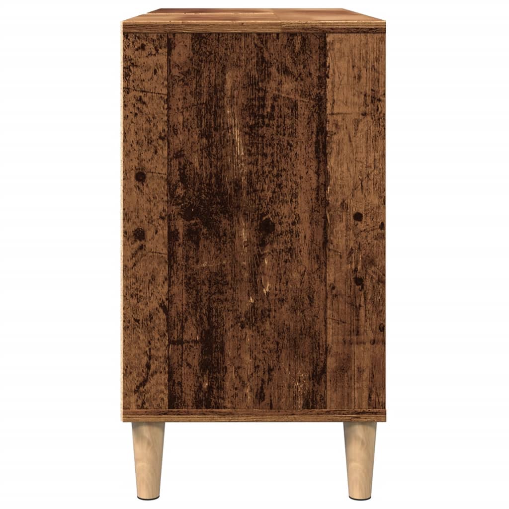 vidaXL Dulap pentru baie, lemn vechi, 80x33x60 cm, lemn prelucrat vidaXL Dulap pentru baie, lemn vechi, 80x33x60 cm, lemn prelucrat
