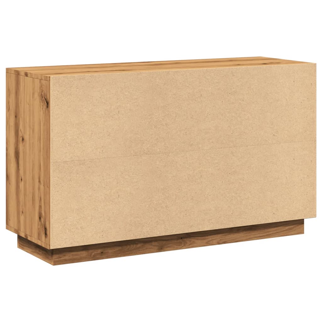vidaXL Servantă, stejar artizanal, 102x35x60 cm, lemn prelucrat