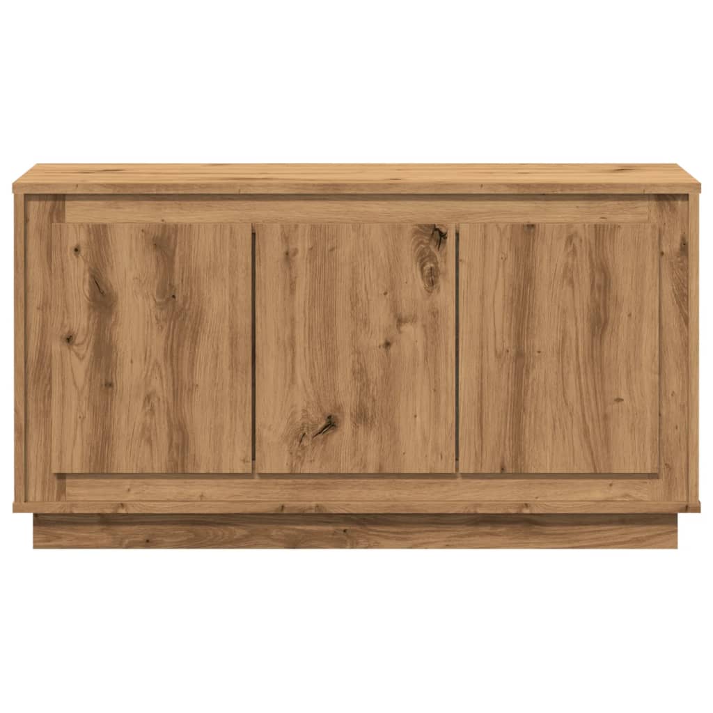 vidaXL Servantă, stejar artizanal, 102x35x55 cm, lemn prelucrat