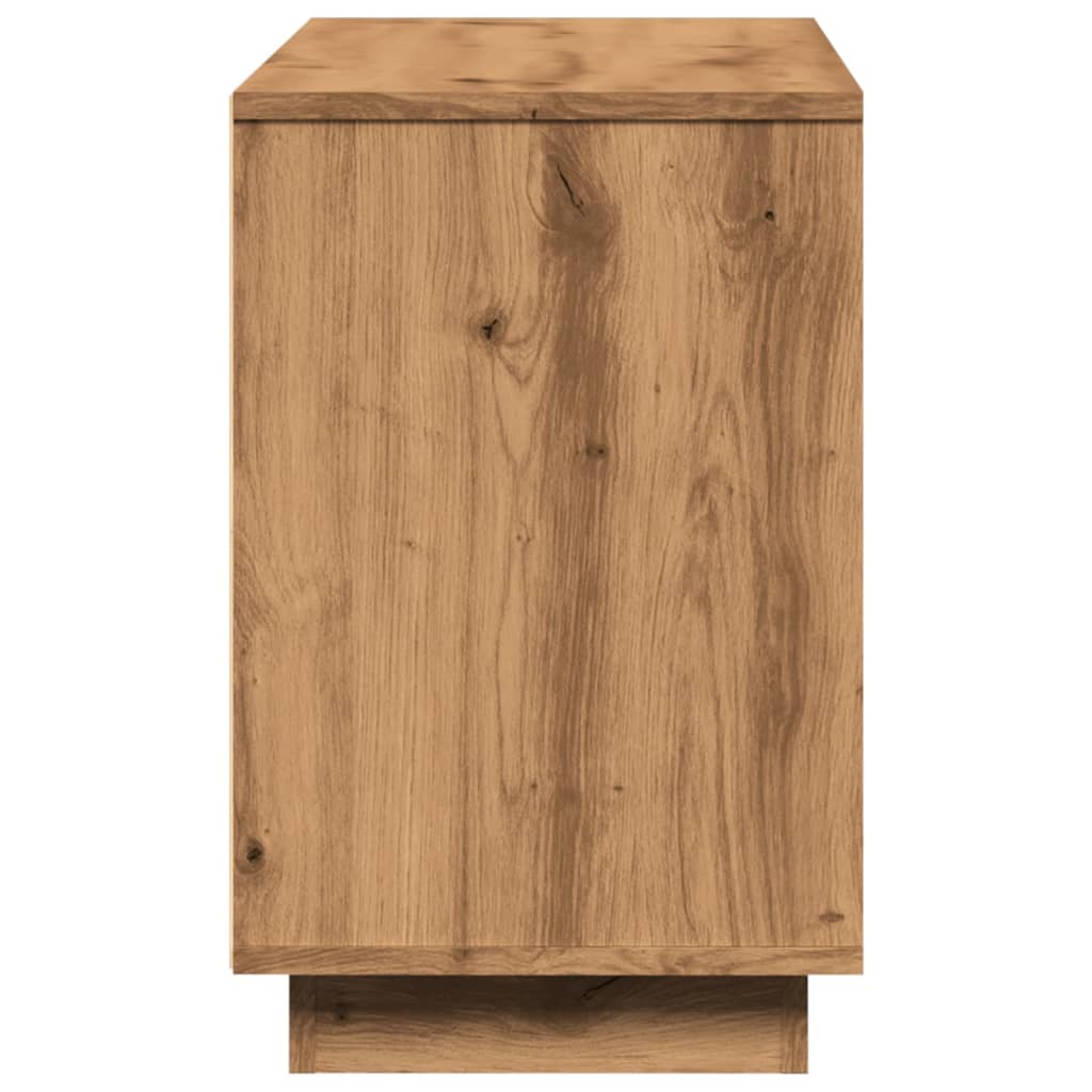 vidaXL Servantă, stejar artizanal, 102x35x55 cm, lemn prelucrat