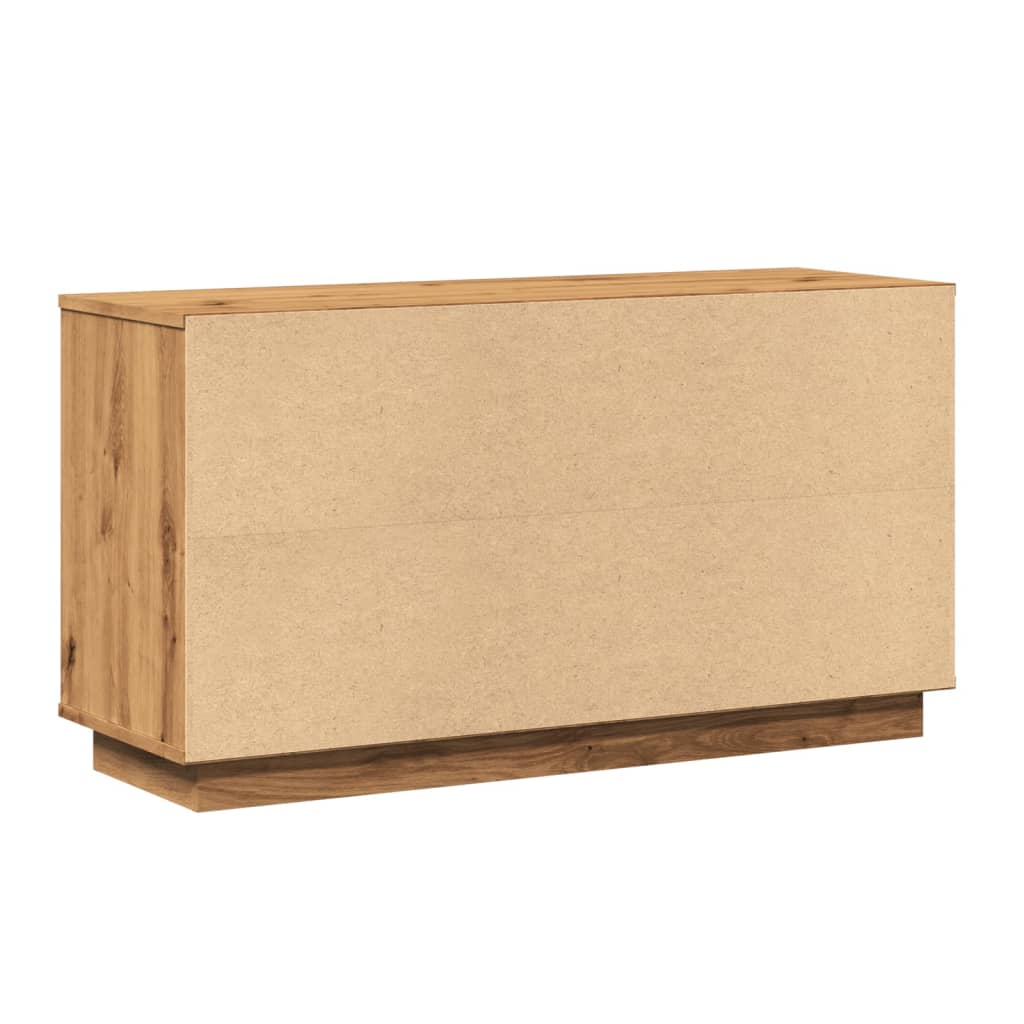 vidaXL Servantă, stejar artizanal, 102x35x55 cm, lemn prelucrat