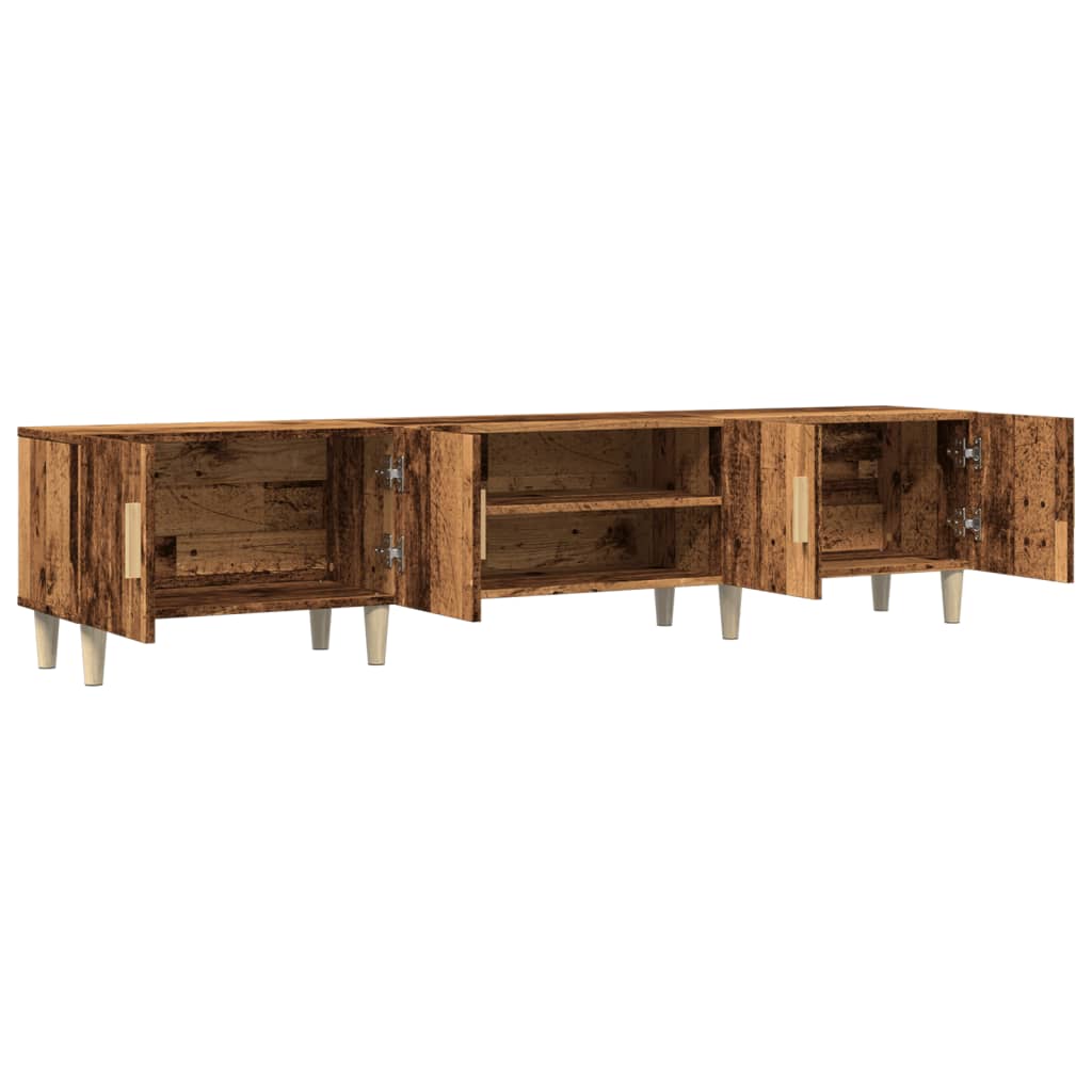 vidaXL Comodă TV, lemn vechi, 180x31,5x40 cm, lemn prelucrat vidaXL Comodă TV, lemn vechi, 180x31,5x40 cm, lemn prelucrat