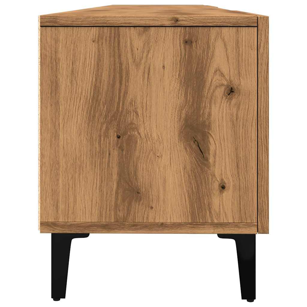 vidaXL Dulap TV, stejar artizanal, 180x31,5x40 cm, lemn prelucrat