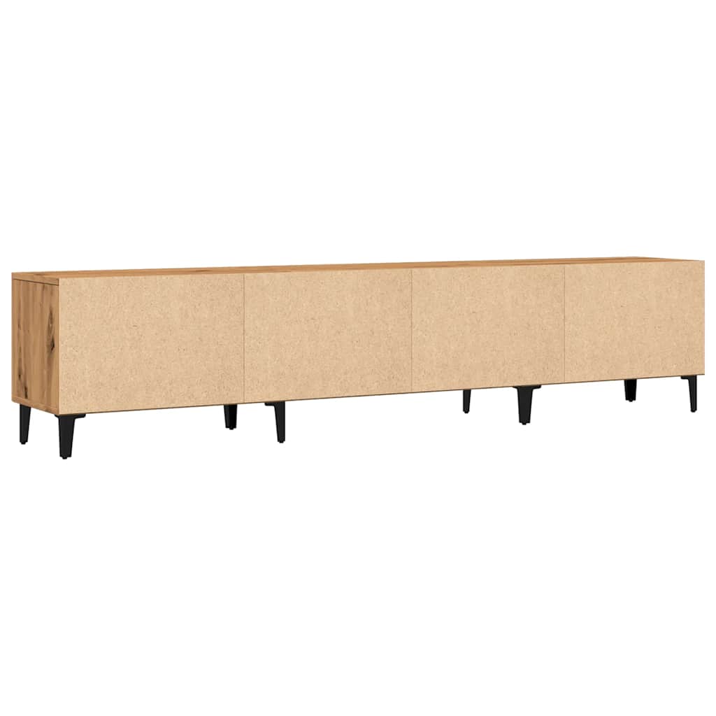 vidaXL Dulap TV, stejar artizanal, 180x31,5x40 cm, lemn prelucrat