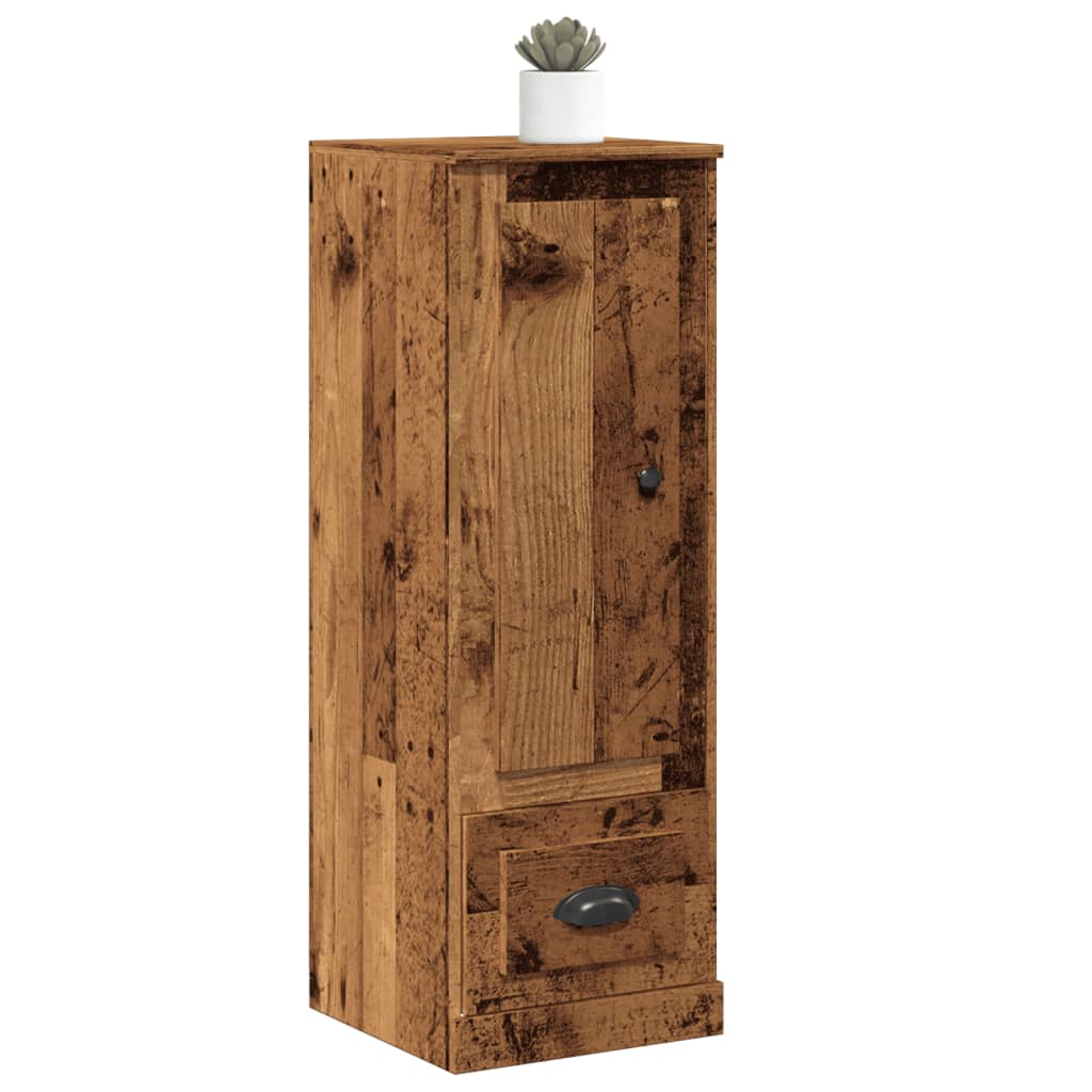 vidaXL Dulap înalt, lemn vechi, 36x35,5x103,5 cm, lemn prelucrat vidaXL Dulap înalt, lemn vechi, 36x35,5x103,5 cm, lemn prelucrat