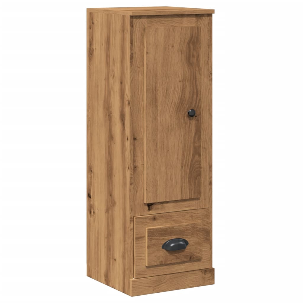 vidaXL Dulap înalt, stejar artizanal, 36x35,5x103,5 cm, lemn prelucrat