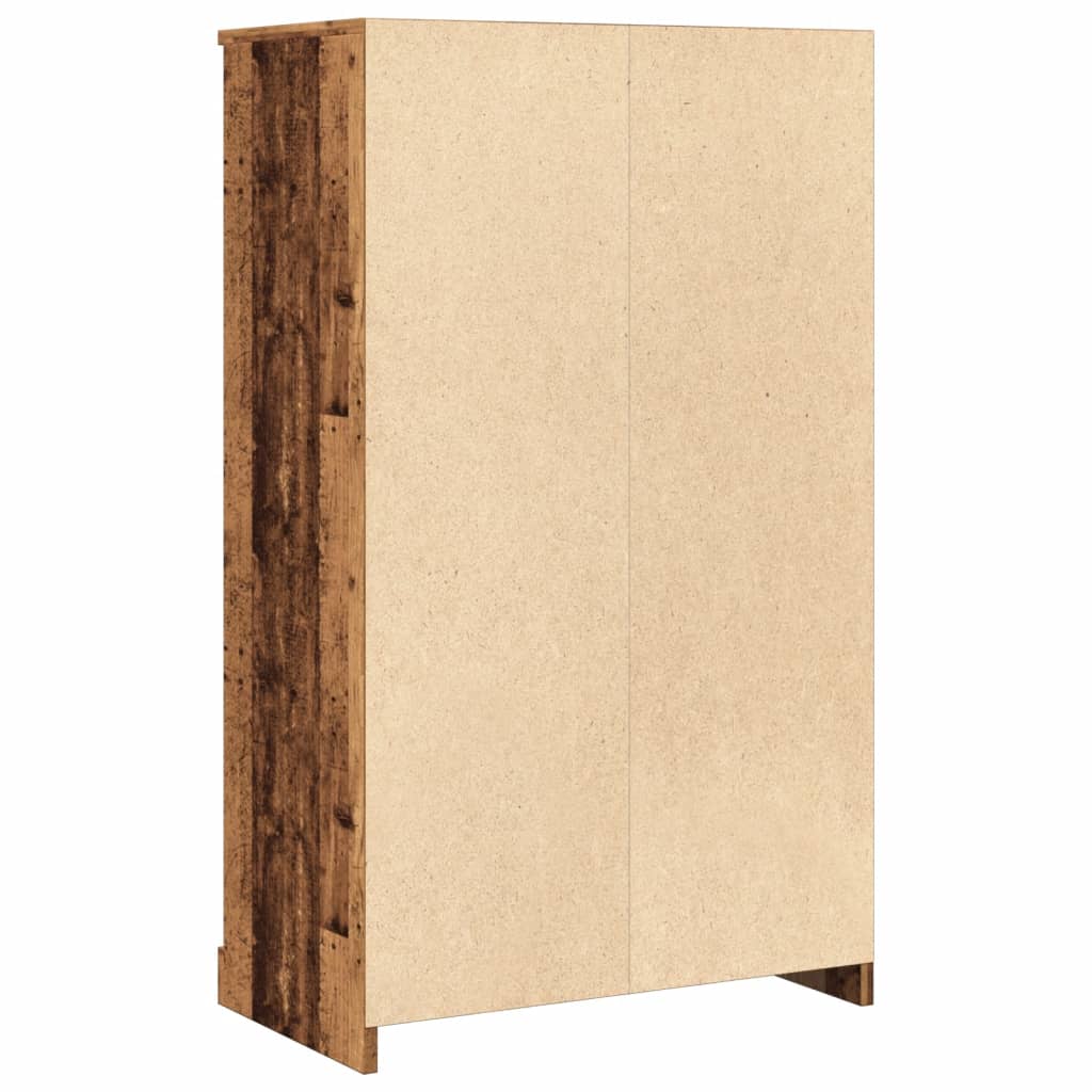 vidaXL Dulap înalt, lemn vechi, 60x35,5x103,5 cm, lemn prelucrat