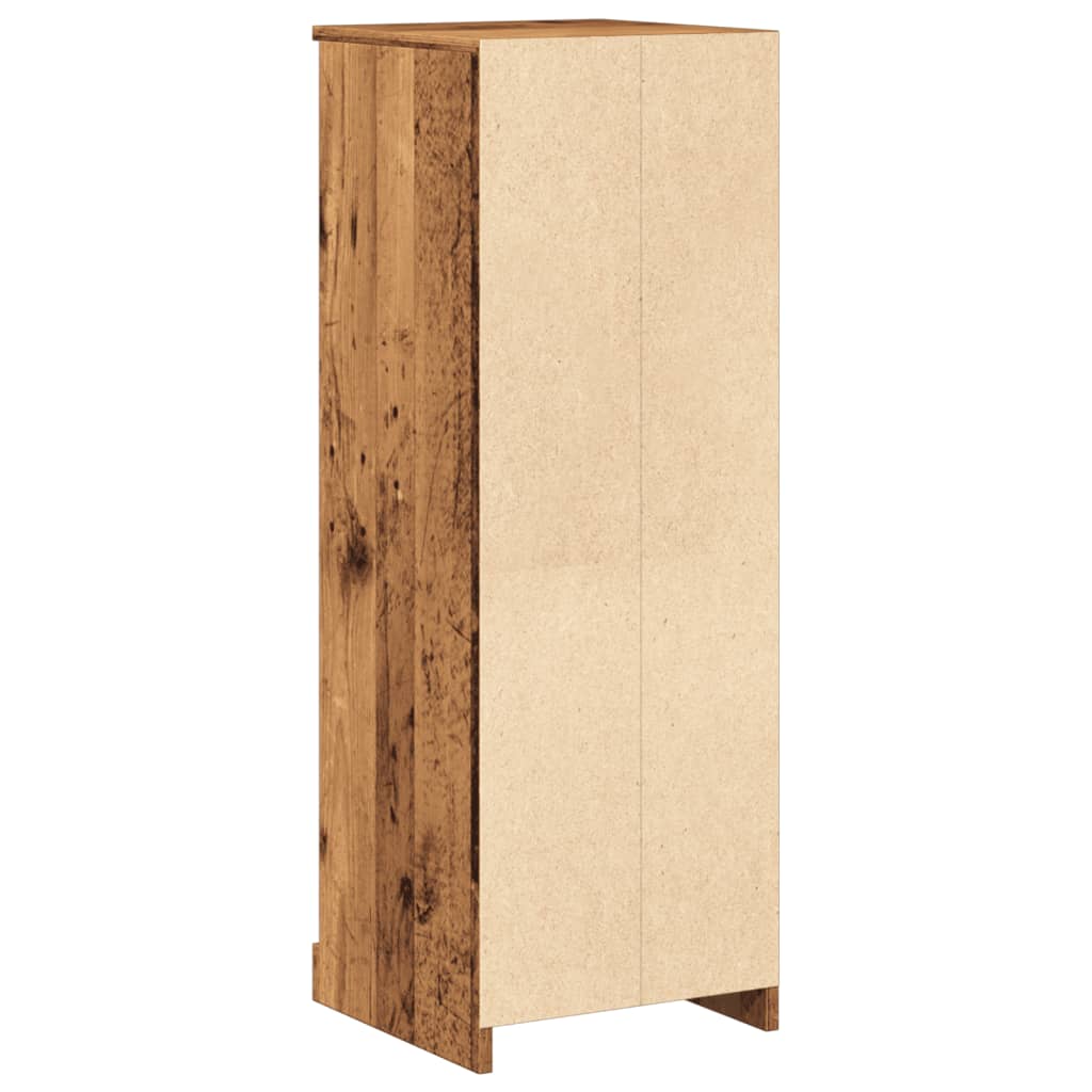 vidaXL Dulap înalt, lemn vechi, 36x35,5x103,5 cm, lemn prelucrat vidaXL Dulap înalt, lemn vechi, 36x35,5x103,5 cm, lemn prelucrat