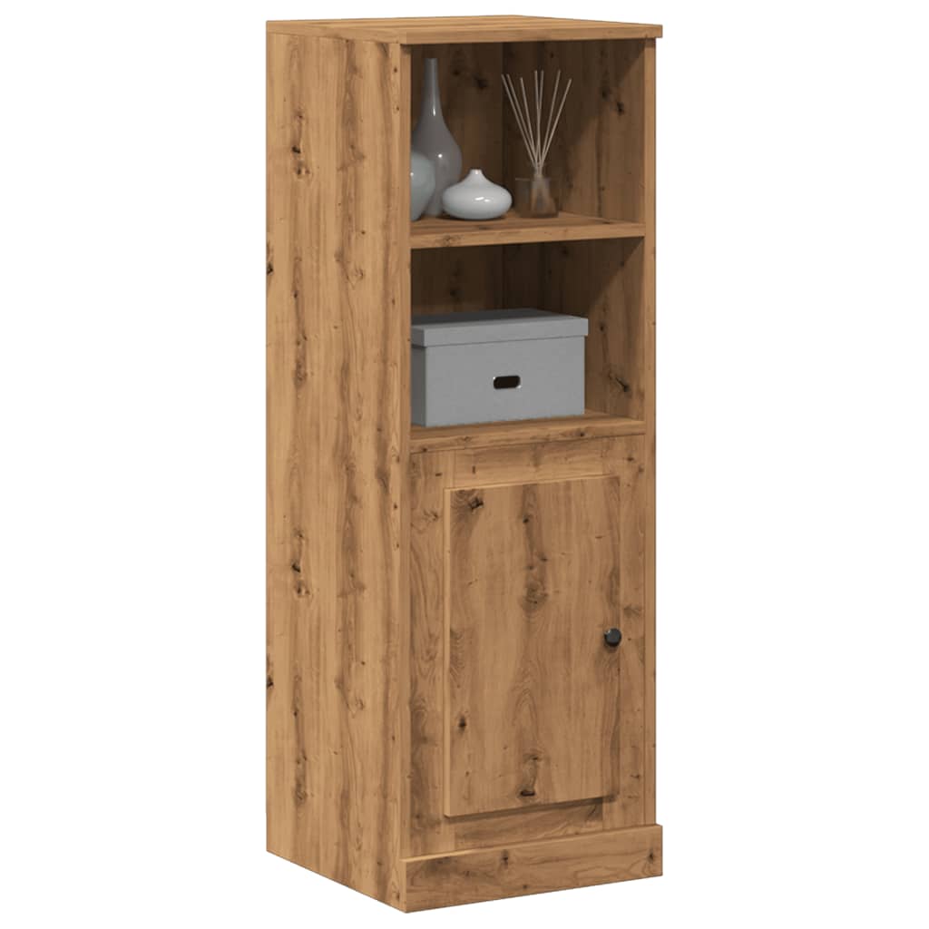 vidaXL Dulap înalt, stejar artizanal, 36x35,5x103,5 cm, lemn prelucrat