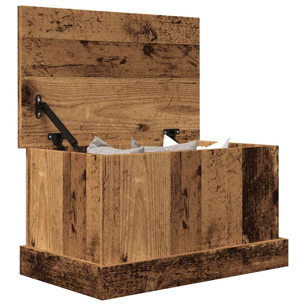 vidaXL Cutie de depozitare lemn vechi 30x50x28 cm lemn prelucrat