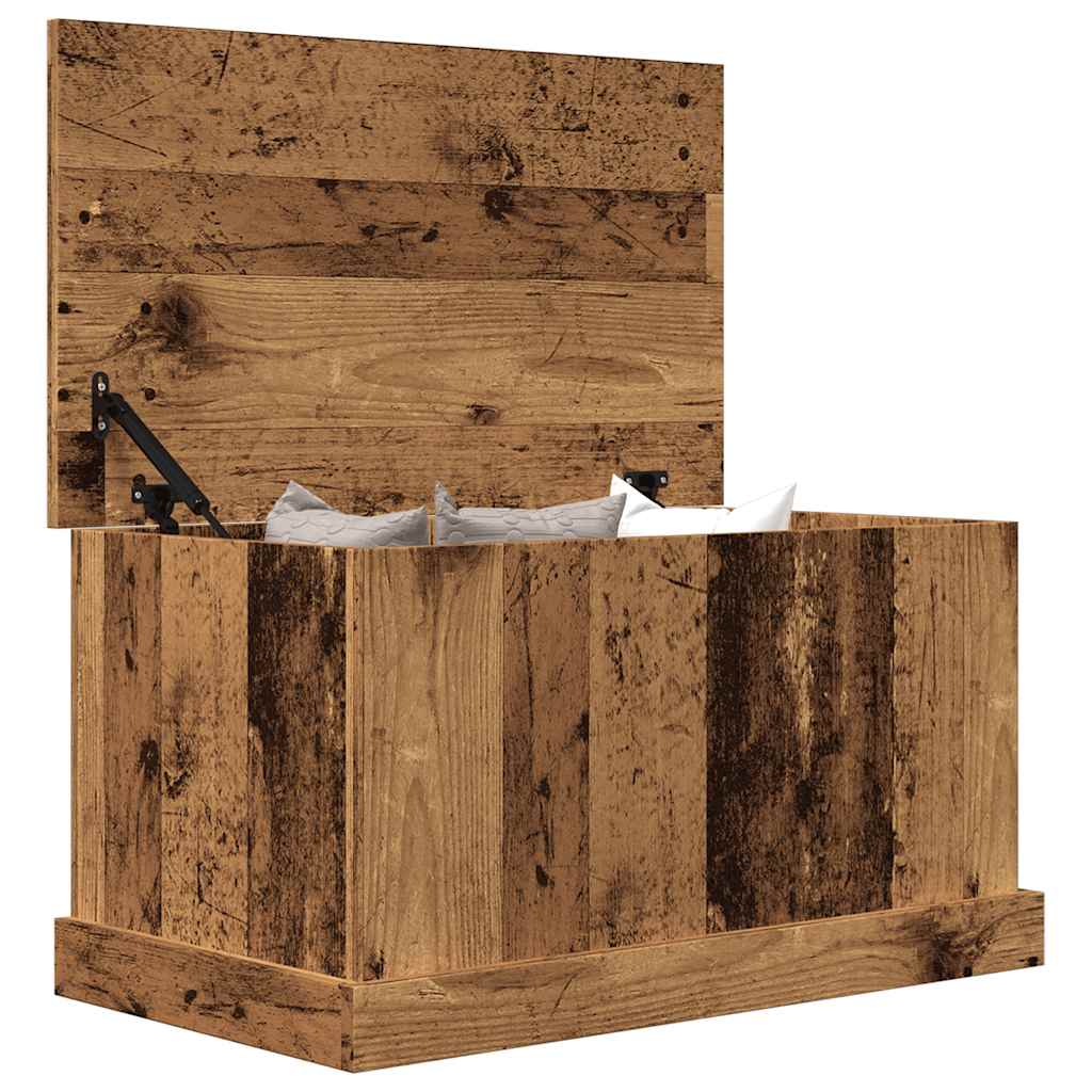 vidaXL Cutie de depozitare lemn vechi 70x40x38 cm lemn prelucrat vidaXL Cutie de depozitare lemn vechi 70x40x38 cm lemn prelucrat