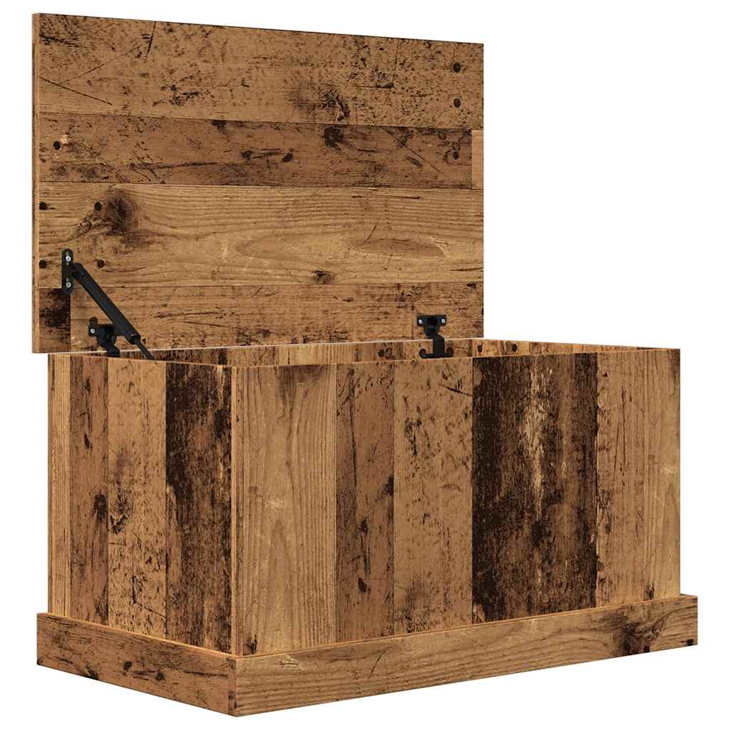 vidaXL Cutie de depozitare lemn vechi 70x40x38 cm lemn prelucrat vidaXL Cutie de depozitare lemn vechi 70x40x38 cm lemn prelucrat