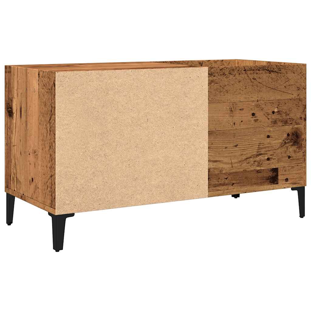 vidaXL Dulap pentru discuri, lemn vechi, 84,5x38x48 cm, lemn prelucrat vidaXL Dulap pentru discuri, lemn vechi, 84,5x38x48 cm, lemn prelucrat