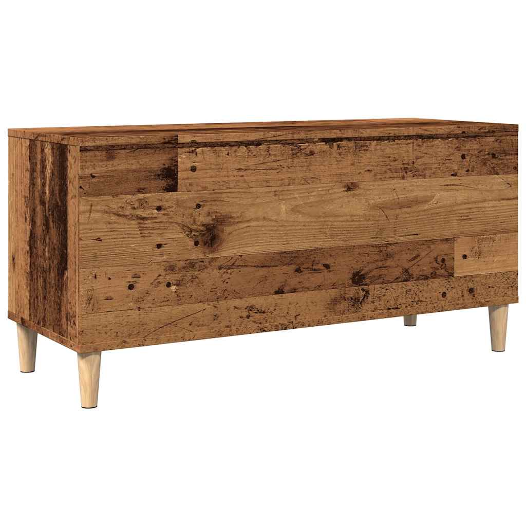 vidaXL Dulap discuri, lemn vechi, 100x38x48 cm, lemn prelucrat vidaXL Dulap discuri, lemn vechi, 100x38x48 cm, lemn prelucrat