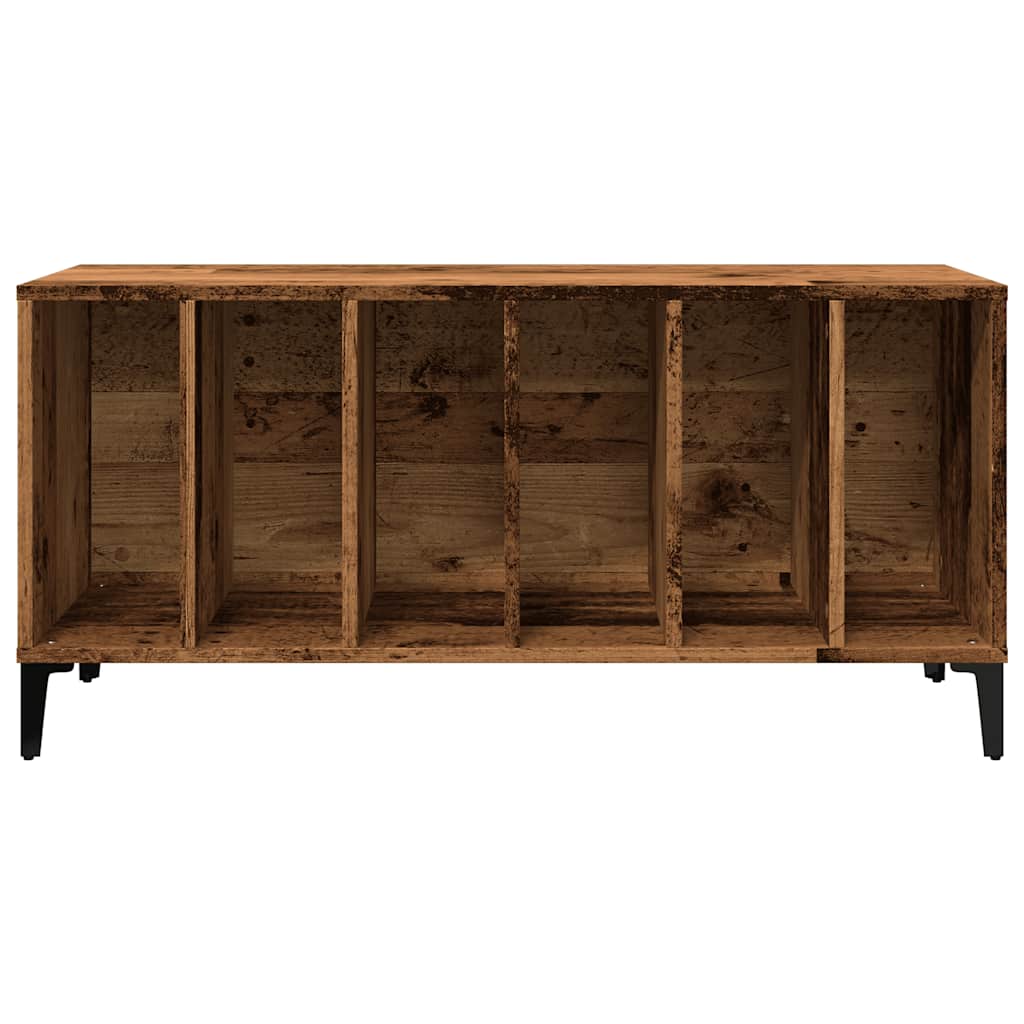 vidaXL Dulap discuri, lemn vechi, 100x38x48 cm, lemn prelucrat vidaXL Dulap discuri, lemn vechi, 100x38x48 cm, lemn prelucrat