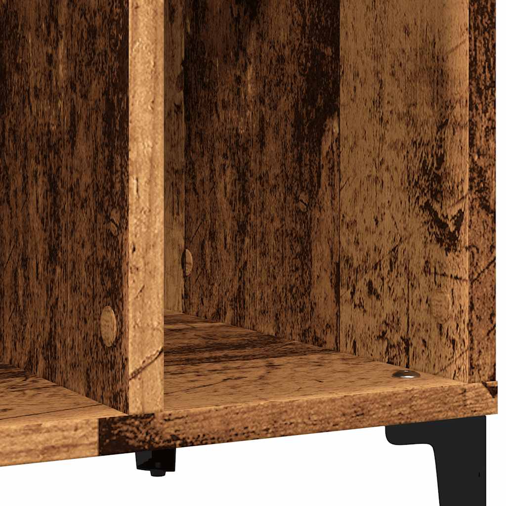 vidaXL Dulap discuri, lemn vechi, 100x38x48 cm, lemn prelucrat vidaXL Dulap discuri, lemn vechi, 100x38x48 cm, lemn prelucrat