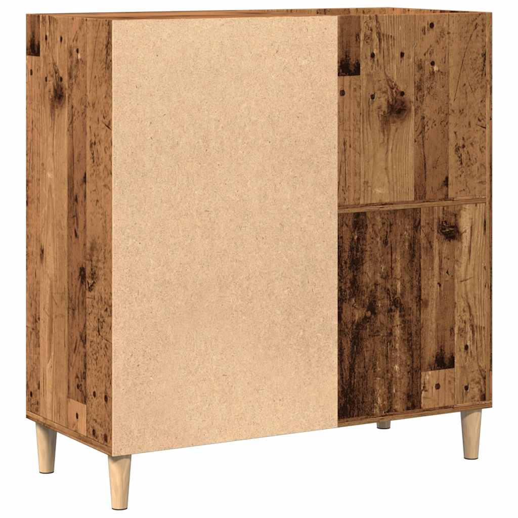 vidaXL Dulap pentru discuri lemn vechi 84,5x38x89 cm lemn prelucrat vidaXL Dulap pentru discuri lemn vechi 84,5x38x89 cm lemn prelucrat