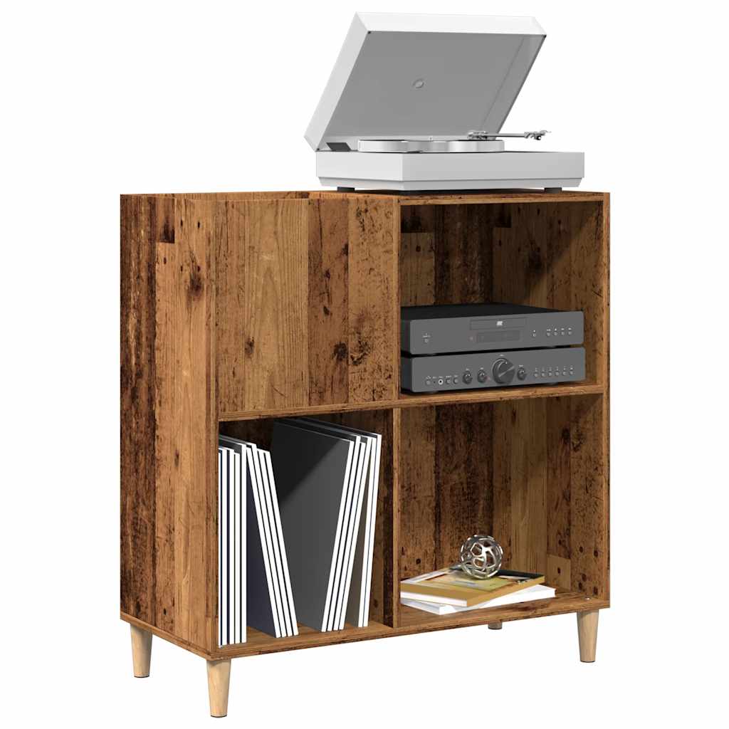 vidaXL Dulap pentru discuri lemn vechi 84,5x38x89 cm lemn prelucrat vidaXL Dulap pentru discuri lemn vechi 84,5x38x89 cm lemn prelucrat