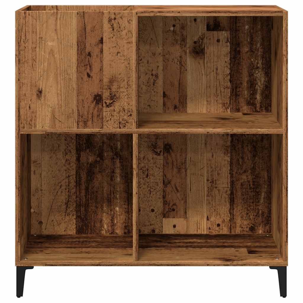 vidaXL Dulap pentru discuri lemn vechi 84,5x38x89 cm lemn prelucrat vidaXL Dulap pentru discuri lemn vechi 84,5x38x89 cm lemn prelucrat