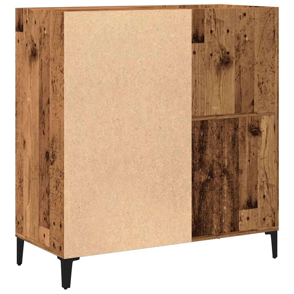 vidaXL Dulap pentru discuri lemn vechi 84,5x38x89 cm lemn prelucrat vidaXL Dulap pentru discuri lemn vechi 84,5x38x89 cm lemn prelucrat