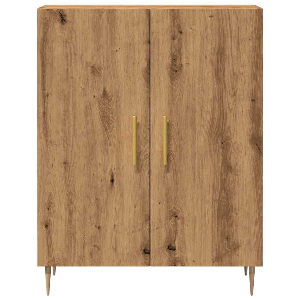 vidaXL Dulap, stejar artizanal, 69,5x34x90 cm, lemn prelucrat