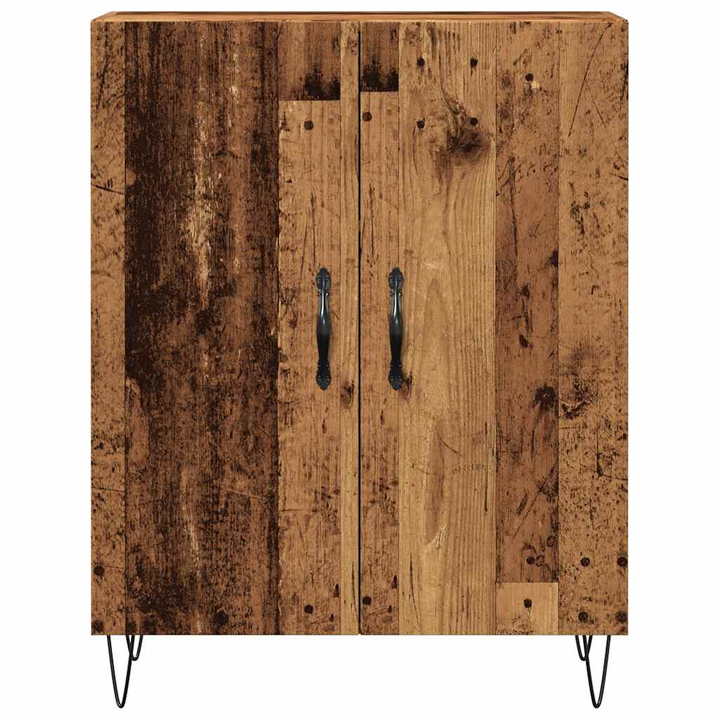 vidaXL Dulap, lemn vechi, 69,5x34x90 cm, lemn prelucrat
