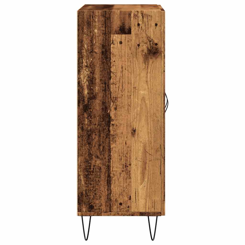 vidaXL Dulap, lemn vechi, 69,5x34x90 cm, lemn prelucrat