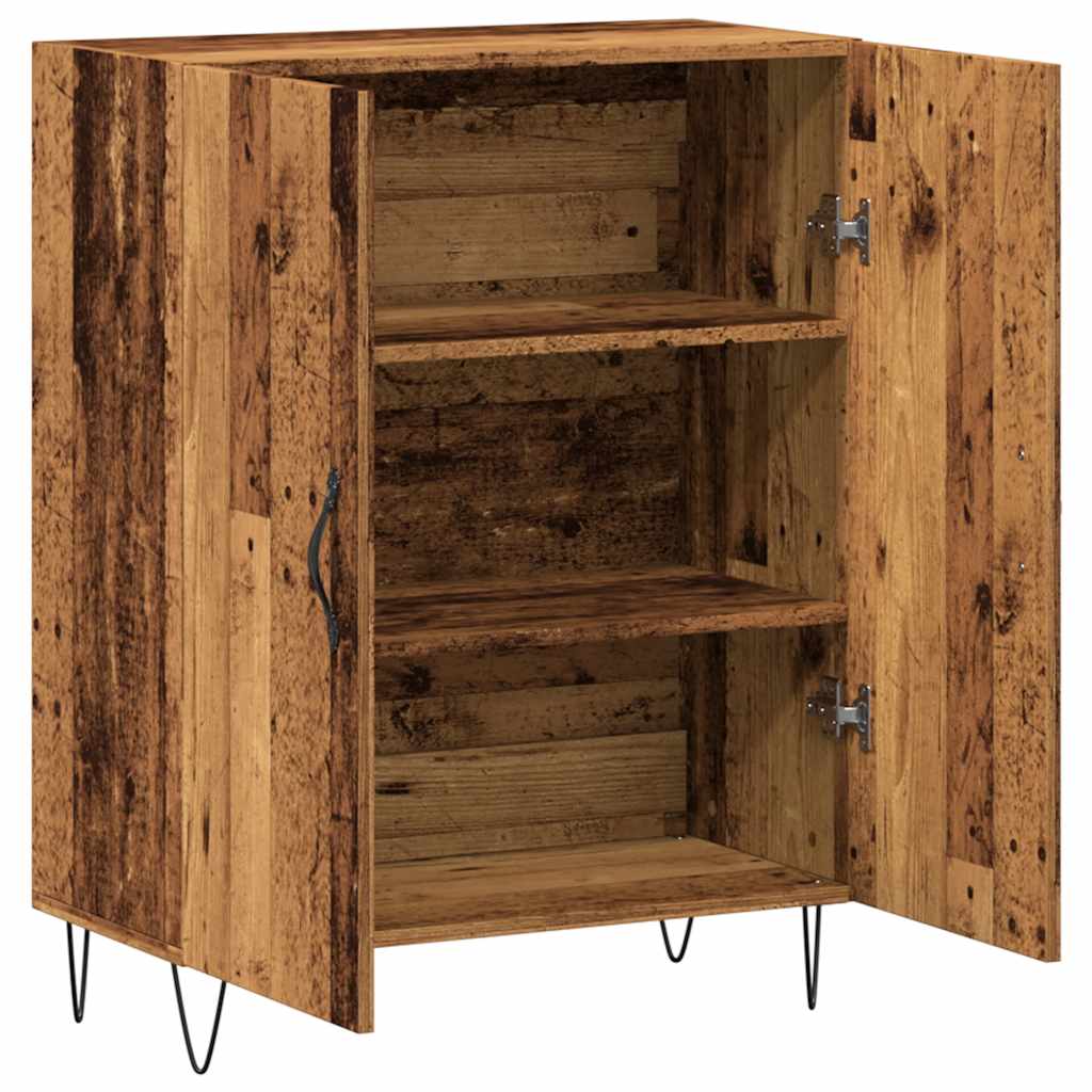 vidaXL Dulap, lemn vechi, 69,5x34x90 cm, lemn prelucrat