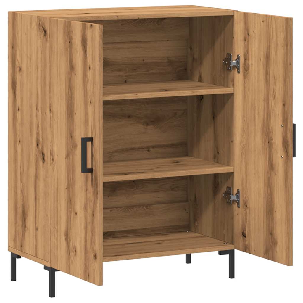 vidaXL Dulap, stejar artizanal, 69,5x34x90 cm, lemn prelucrat vidaXL Dulap, stejar artizanal, 69,5x34x90 cm, lemn prelucrat