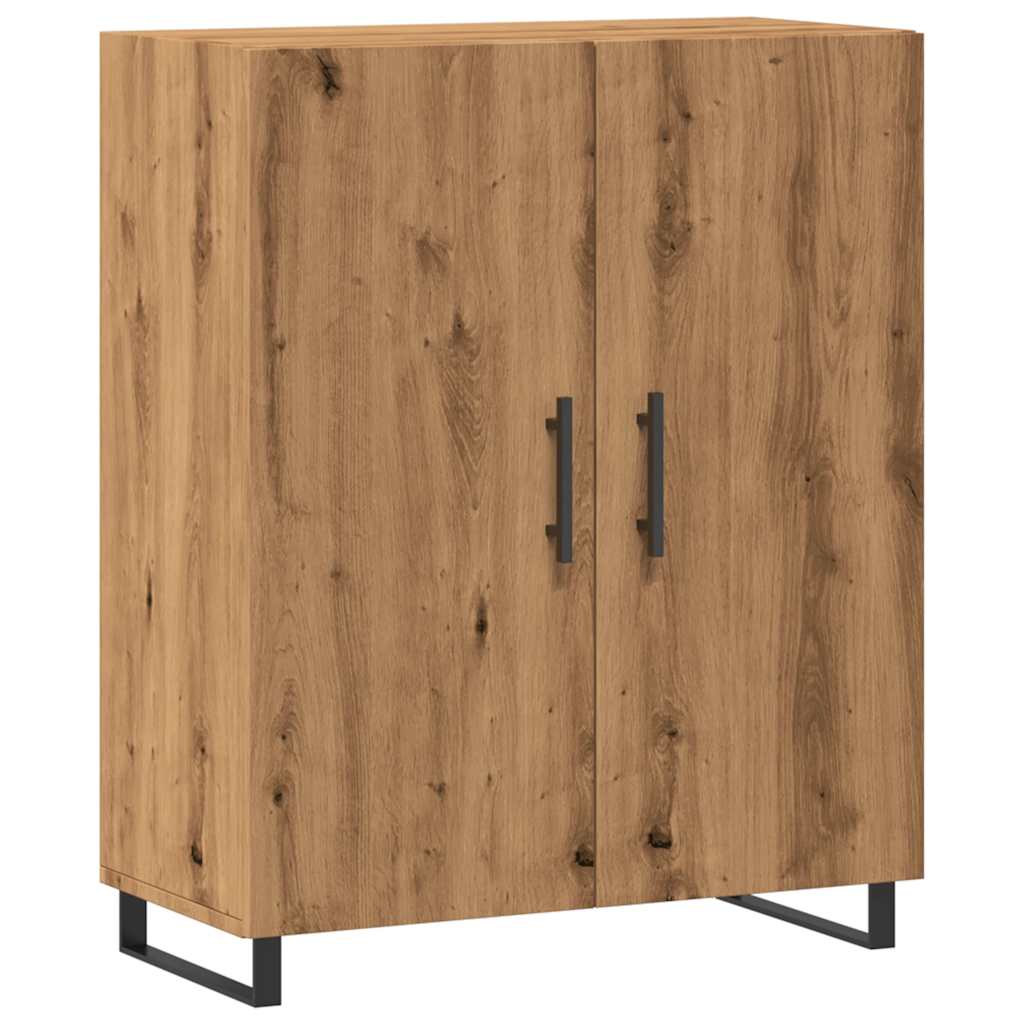 vidaXL Dulap, stejar artizanal, 69,5x34x90 cm, lemn prelucrat