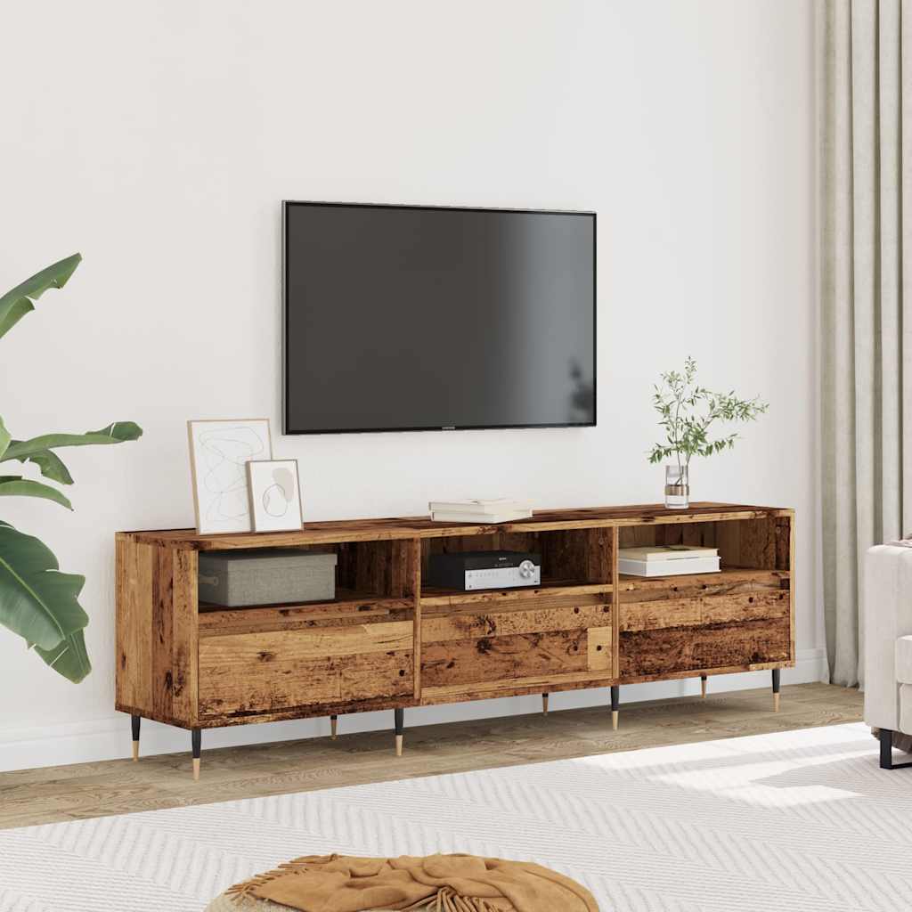 vidaXL Comodă TV, lemn vechi, 150x30x44,5 cm, lemn prelucrat vidaXL Comodă TV, lemn vechi, 150x30x44,5 cm, lemn prelucrat