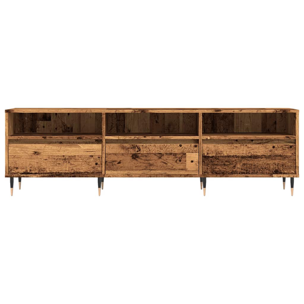 vidaXL Comodă TV, lemn vechi, 150x30x44,5 cm, lemn prelucrat vidaXL Comodă TV, lemn vechi, 150x30x44,5 cm, lemn prelucrat