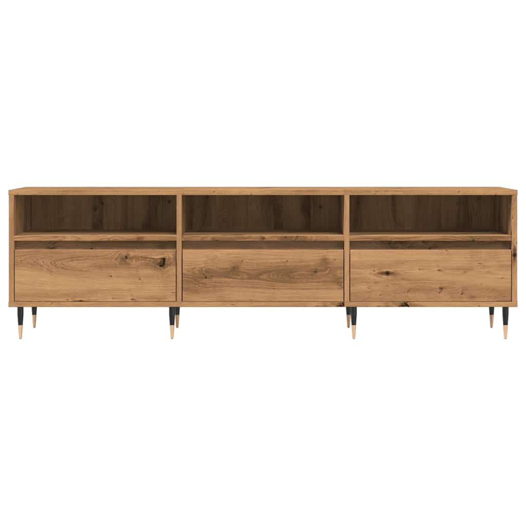 vidaXL Comodă TV, stejar artizanal, 150x30x44,5 cm, lemn prelucrat vidaXL Comodă TV, stejar artizanal, 150x30x44,5 cm, lemn prelucrat