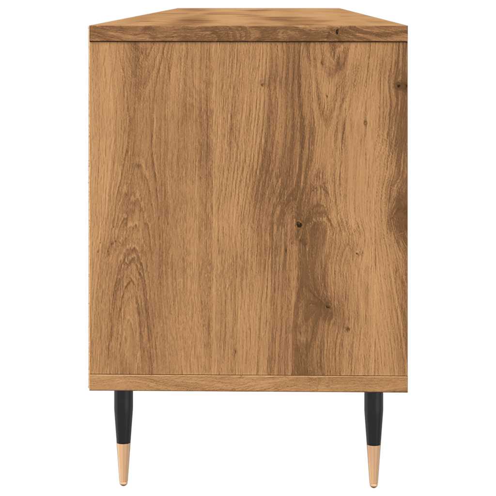 vidaXL Comodă TV, stejar artizanal, 150x30x44,5 cm, lemn prelucrat vidaXL Comodă TV, stejar artizanal, 150x30x44,5 cm, lemn prelucrat