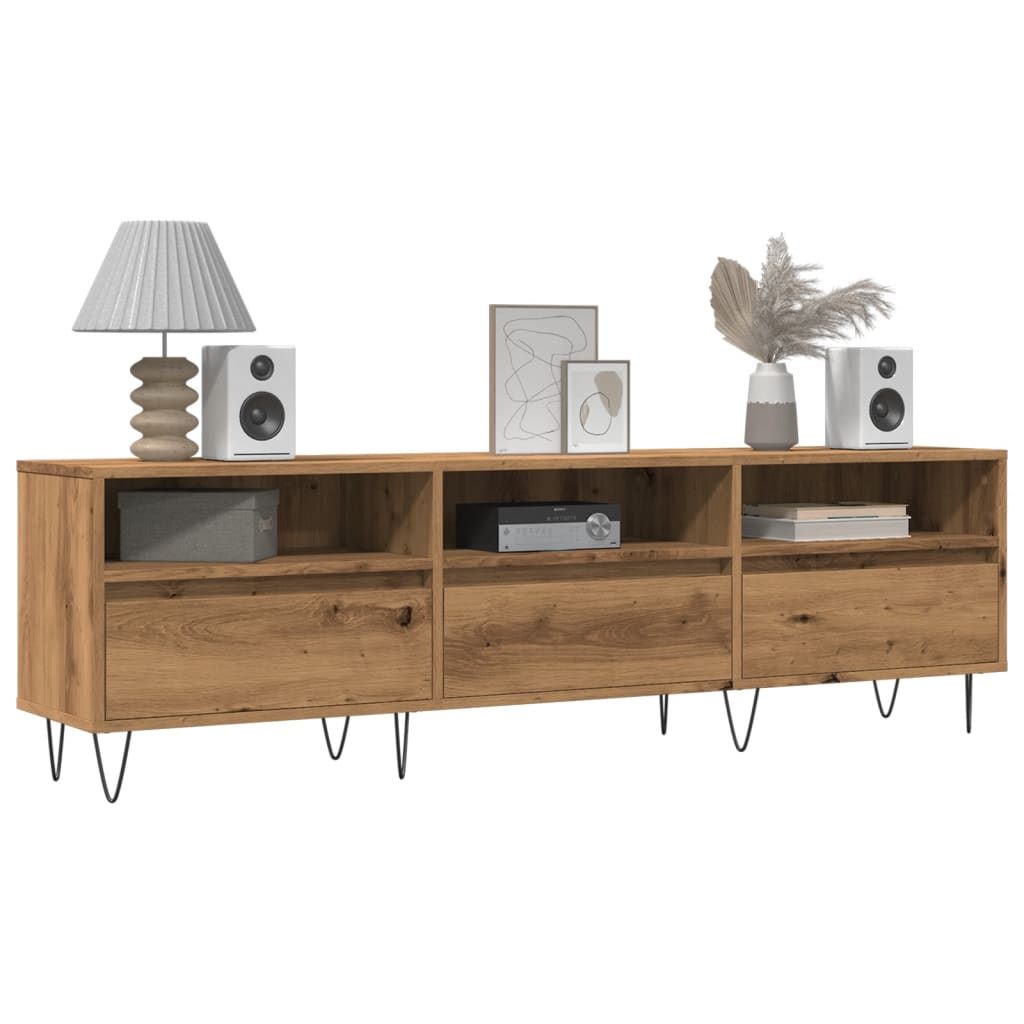 vidaXL Comodă TV, lemn vechi, 150x30x44,5 cm, lemn prelucrat vidaXL Comodă TV, lemn vechi, 150x30x44,5 cm, lemn prelucrat