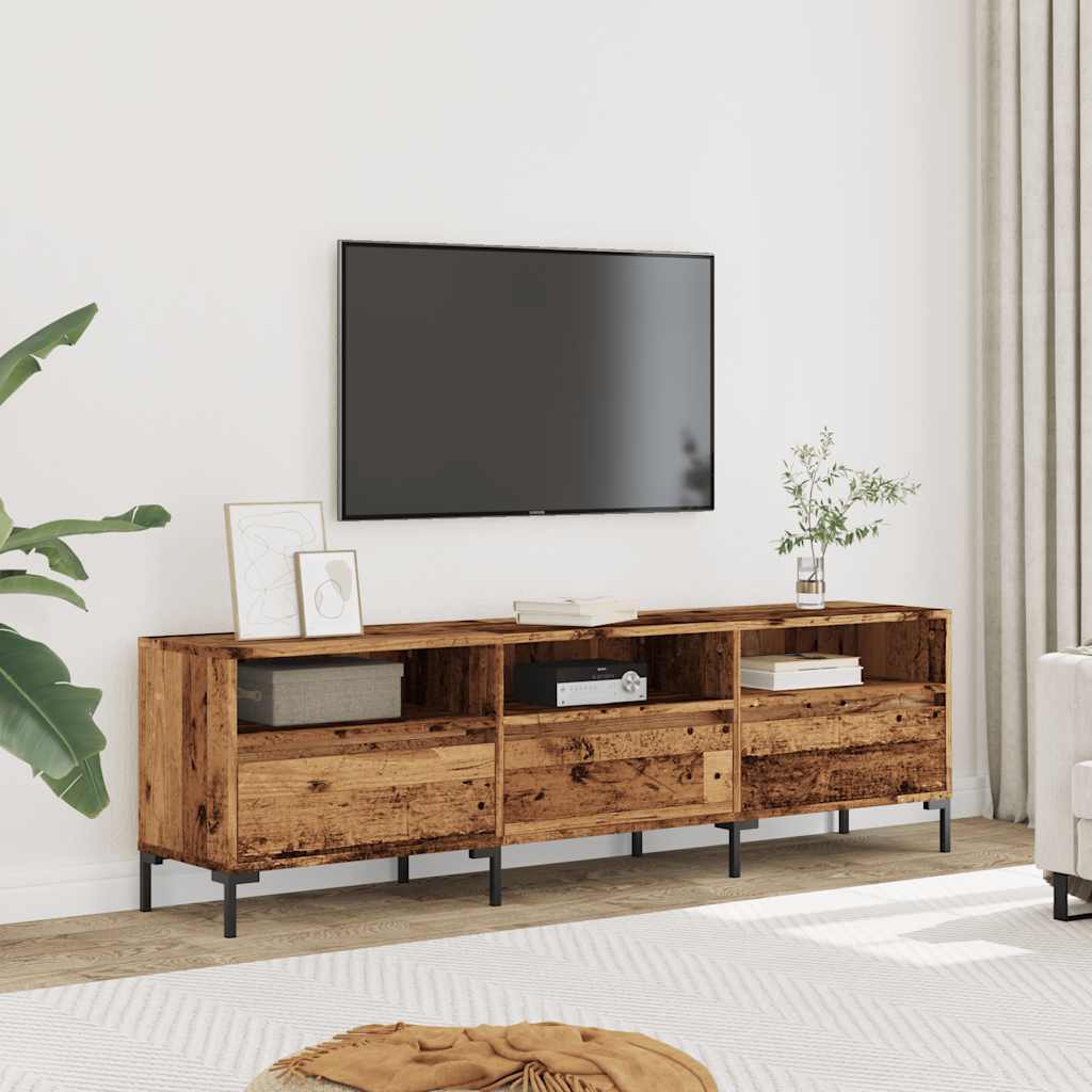 vidaXL Comodă TV, lemn vechi, 150x30x44,5 cm, lemn prelucrat vidaXL Comodă TV, lemn vechi, 150x30x44,5 cm, lemn prelucrat