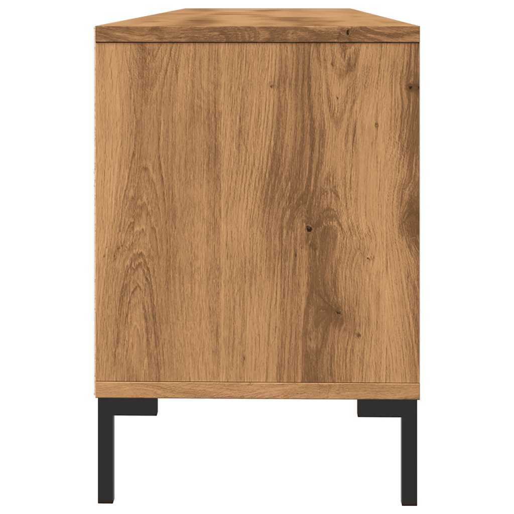 vidaXL Comodă TV, stejar artizanal, 150x30x44,5 cm, lemn prelucrat vidaXL Comodă TV, stejar artizanal, 150x30x44,5 cm, lemn prelucrat