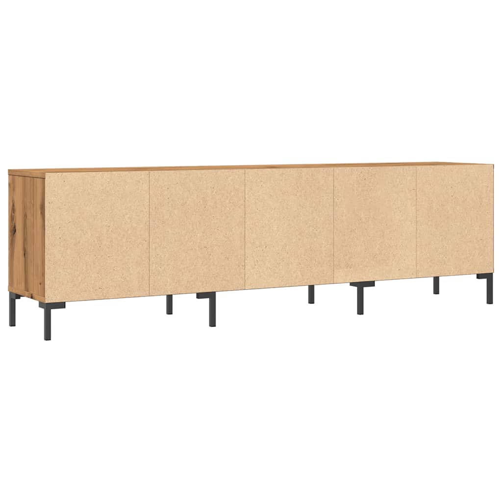 vidaXL Comodă TV, stejar artizanal, 150x30x44,5 cm, lemn prelucrat vidaXL Comodă TV, stejar artizanal, 150x30x44,5 cm, lemn prelucrat