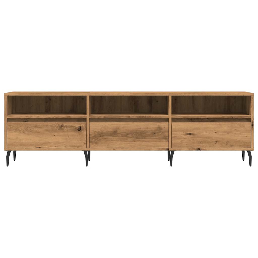 vidaXL Comodă TV, stejar artizanal, 150x30x44,5 cm, lemn prelucrat vidaXL Comodă TV, stejar artizanal, 150x30x44,5 cm, lemn prelucrat